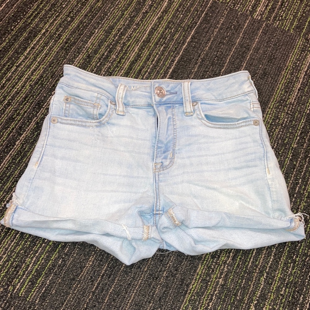 American Eagle Hi Rise Shortie Size 0